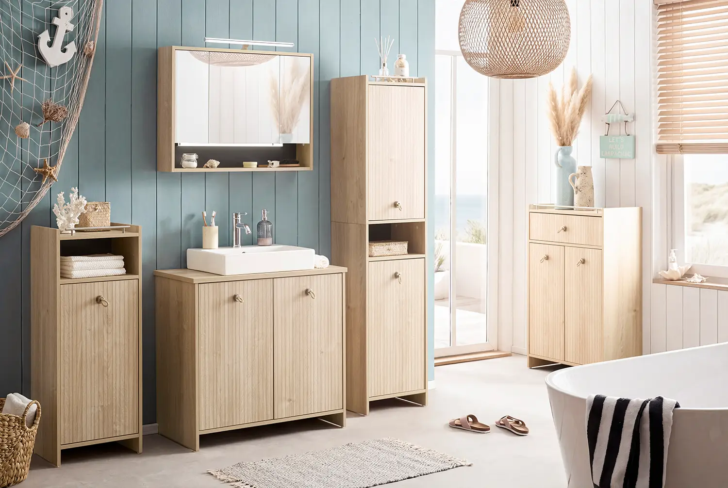 Badezimmer Sonderby Das neue Badezimmer Sonderby im Maritimes Design