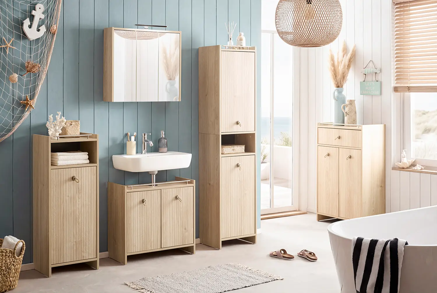 Badezimmer Sonderby Das neue Badezimmer Sonderby im Maritimes Design